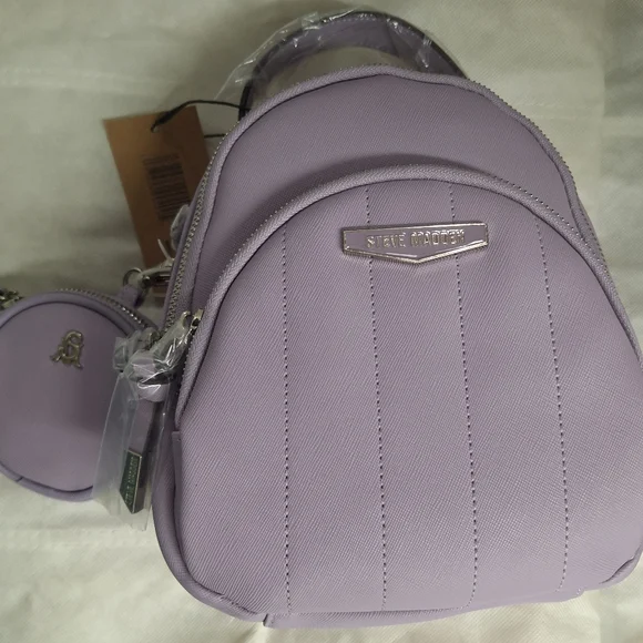 Steve Madden | Bags | Steve Madden Bjenn Backpack Lavender 